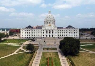 Minnesota State Capitol front view